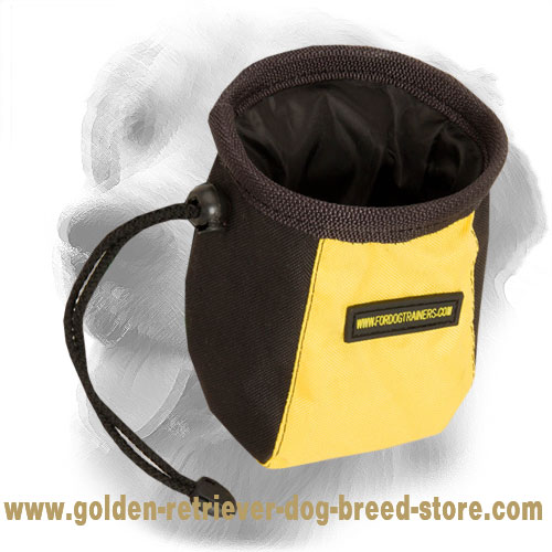 Nylon Dog Treat Bag for Feeding Your Golden Retriever