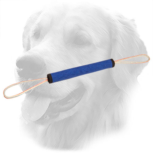 Extra Durable Golden Retriever Bite Roll with Two Handles