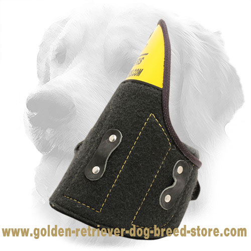 Removable Shoulder Protector for Golden Retriever Bite Sleeves