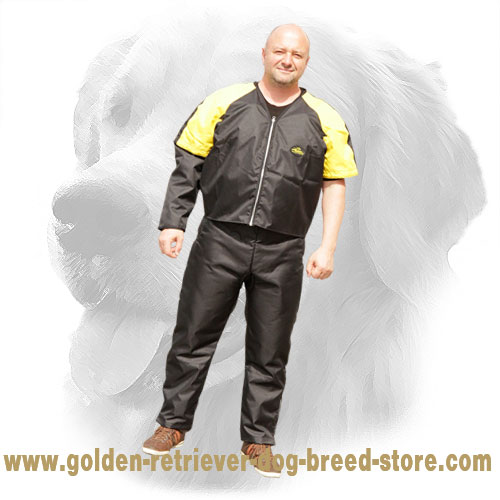 Ultra Lightweight Scratch Jacket for Golden Retriever Training