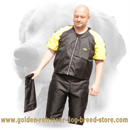 Nylon Scratch Suit with Removable Sleeves
