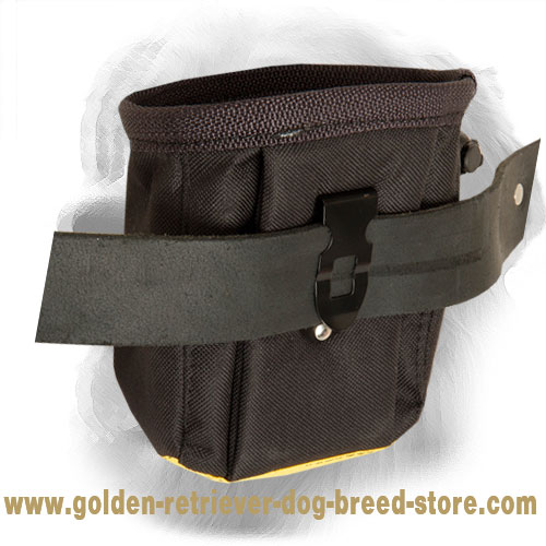 Nylon Dog Treat Bag with Belt Clip