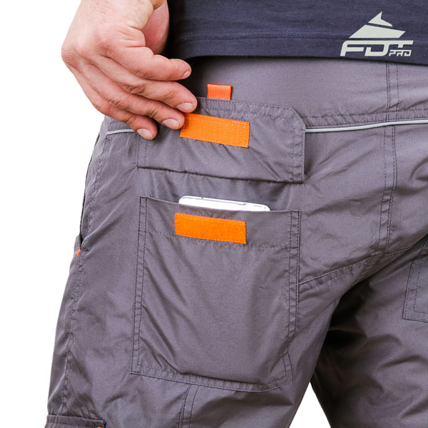 Convenient Design FDT Professional Pants with Useful Side Pockets for Dog Training
