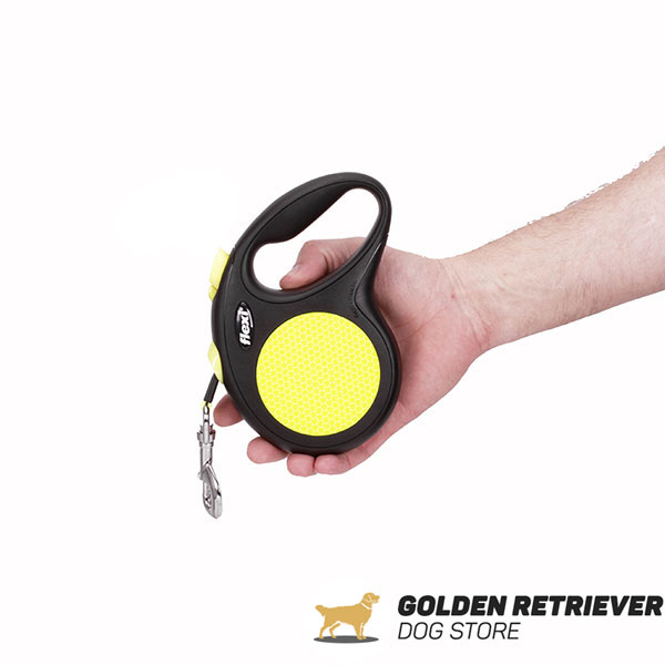 Walking Neon Design Retractable Leash for Total Safety
