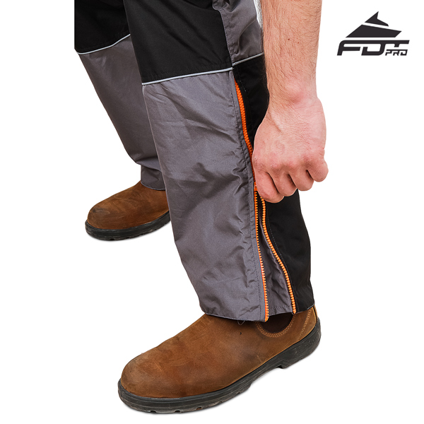 Professional Design Pants with Top Rate Zippers for Dog Tracking