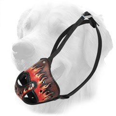 Golden Retriever Muzzle with Perfect Air Flow